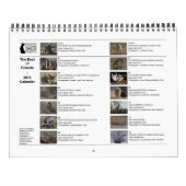 FKMP Meerkats 2013のカレンダー カレンダー (裏面)