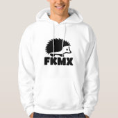FKMXヘッジホッグフード付きスウェットシャツ パーカ (正面)