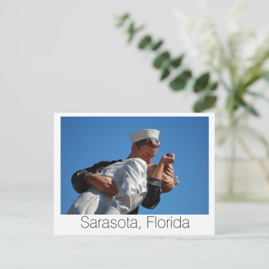 FLセーラーキスをするナ・サラソタ ポストカード (スタンド正面)