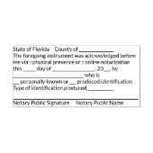 FL確認証明書スタンプ セルフインキングスタンプ (デザイン)
