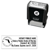 FL自己インク公証人スタンプ セルフインキングスタンプ (インサイチュ)