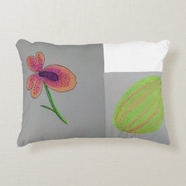 fl;果実絵を描枕 アクセントクッション
