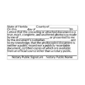 FL Copy認定スタンプ セルフインキングスタンプ (デザイン)