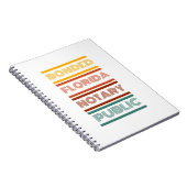 FLAボンド公証人パブリックノートブック ノートブック (右側)