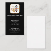 Flaappppppppppp予算理容師ショップの名刺 名刺 (正面/裏面)