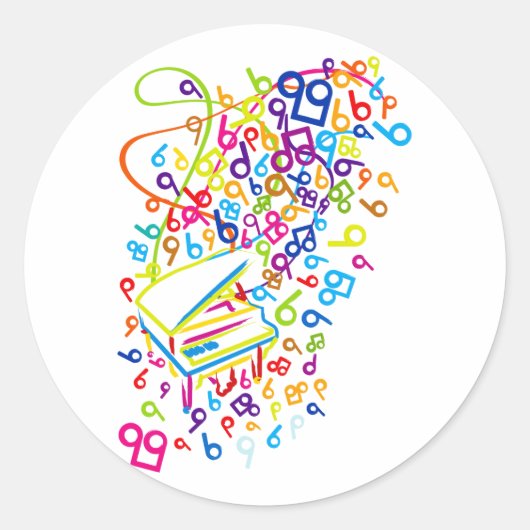 Flabby_Expression ラウンドシール (正面)