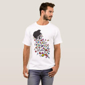 Flabby_Expression (猫のために) Tシャツ (正面フル)