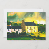 Flache Feiertagskarte シーズンカード (正面)