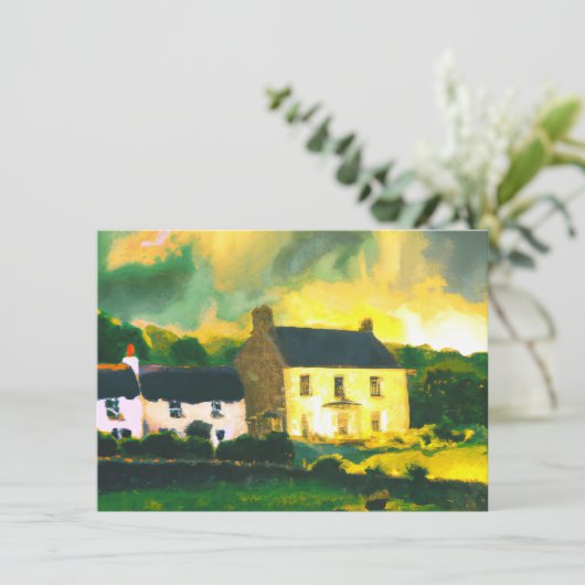 Flache Feiertagskarte シーズンカード (スタンド正面)