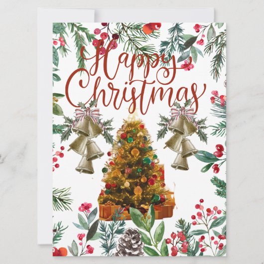 Flache Grußkarte カード (正面)