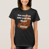 Flachwitz Baum Krümeln Tシャツ (正面)