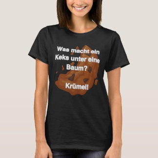 Flachwitz Baum Krümeln Tシャツ