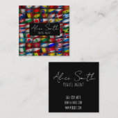 Flagコレクション スクエア名刺 (正面/裏面)