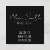 Flagコレクション スクエア名刺 (裏面)