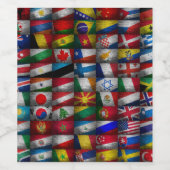 Flagコレクション ワインラベル (シングルラベル)