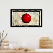 FLAG日本のアンティークスタイルアートポスター ポスター (キッチン)