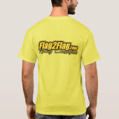 Flag2flag.com Tシャツ (裏面)