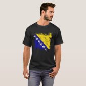 Flag Bosnia Herzegowina Nationality State Origin T Tシャツ (正面フル)