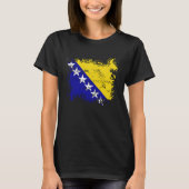Flag Bosnia Herzegowina Nationality State Origin T Tシャツ (正面)