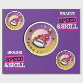 Flag Football Hype ラッピングペーパー (フラット)