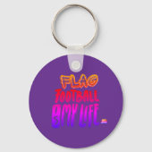 Flag Football Is My Life キーホルダー (正面)