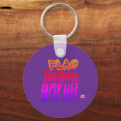 Flag Football Is My Life キーホルダー (正面)