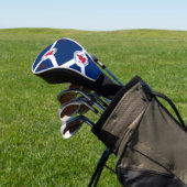 Flag Fort Wayne, Indiana Golf Head Cover ゴルフヘッドカバー (インサイチュ)