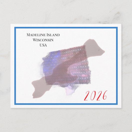 Flag Island 2026 Postcard シーズンポストカード (正面)