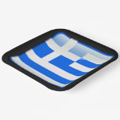 Flag_of_ギリシャ ペーパープレート (傾斜あり)