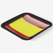 Flag_of_スペイン ペーパープレート (傾斜あり)