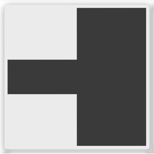 Flag of Aarwangen district, Switzerland シール (正面)