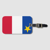 Flag of Acadia ラゲッジタグ (正面横)