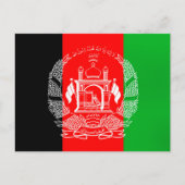 Flag of Afghanistan ポストカード (正面)