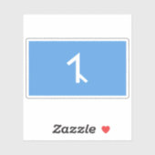 Flag of Afshar people, Azerbaijan シール (シート)