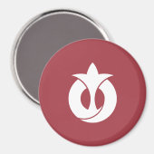 Flag of Aichi Prefecture, Japan マグネット (正面/裏面)