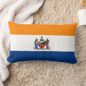 Flag of Albany, New York ランバークッション (ブランケット)