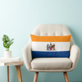 Flag of Albany, New York ランバークッション (椅子)