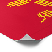 Flag of Albuquerque, New Mexico Poster ポスター (角)