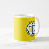 Flag of Anchorage, Alaska Coffee Mug コーヒーマグカップ (正面右)