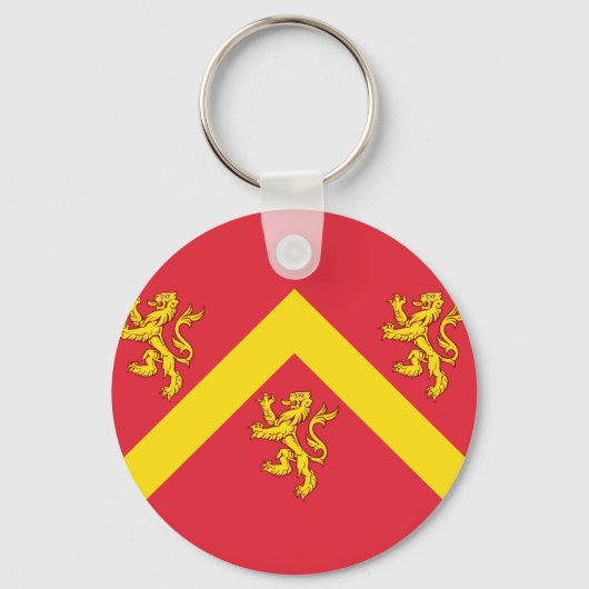 Flag of Anglesey Keychain キーホルダー (正面)