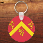 Flag of Anglesey Keychain キーホルダー (裏面)