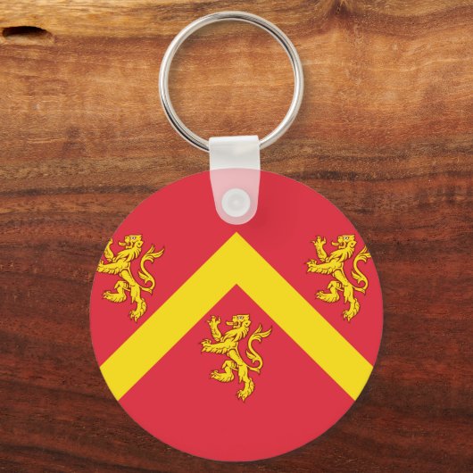Flag of Anglesey Keychain キーホルダー (正面)
