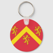 Flag of Anglesey Keychain キーホルダー (裏面)