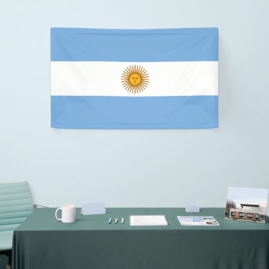 Flag of Argentina 横断幕 (トレードショー)