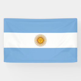 Flag of Argentina 横断幕