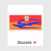 Flag of Ashtarak, Republic of Armenia シール (シート)