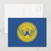 Flag of Atlanta, Georgia ポストカード (正面/裏面)