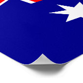 Flag of Australia ポスター (角)