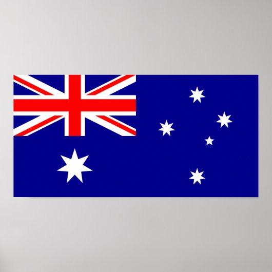 Flag of Australia ポスター (正面)