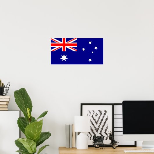 Flag of Australia ポスター (ホームオフィス)